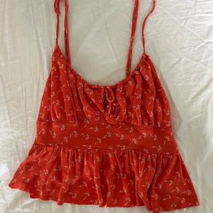 Urban Outfitters Flounce Crop-Top